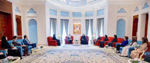 First Lady, Bibi Aseefa Bhutto Zardari in a meeting with Her Royal Highness Princess Sabeeka bint Ibrahim Al Khalifa, President of the Supreme Council for Women, at the Council’s headquarters