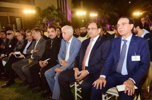 Federal Minister for Board of Investment, Mr. Qaiser Ahmed Sheikh, attended a fundraising and meet-and-greet event of the Chinioti Shaikh Society.