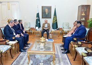 Representative of the President of the Republic of Azerbaijan on Special Assignments H.E. Mr. Khalaf Khalafov calls on Prime Minister Muhammad Shehbaz Sharif