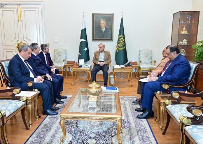Representative of the President of the Republic of Azerbaijan on Special Assignments H.E. Mr. Khalaf Khalafov calls on Prime Minister Muhammad Shehbaz Sharif