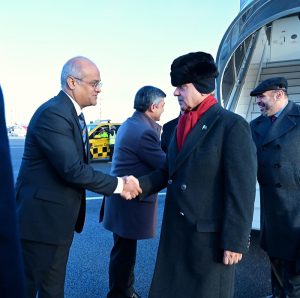 Prime Minister Muhammad Shehbaz Sharif arrives in Switzerland to attend 56th Annual meeting of the World Economic Forum.