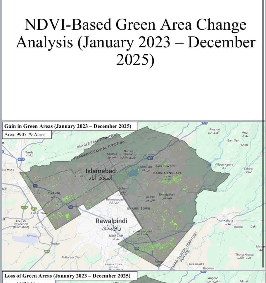 Science-based tree drive slashes pollen allergies in Islamabad
