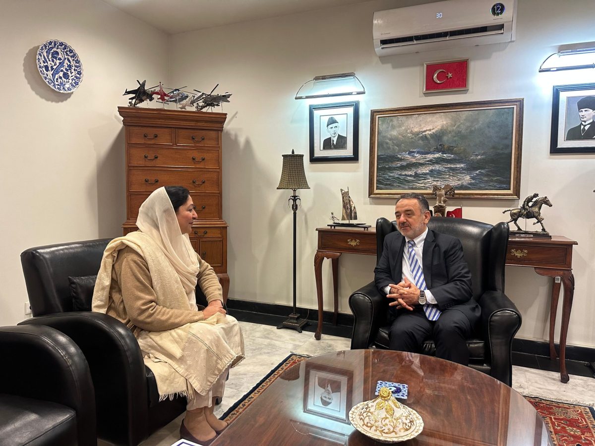 Wajiha Qamar, Turkish envoy discuss expansion of education ties