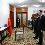 Sun Weidong visits Bangladeshi Embassy in China to mourn passing of Khaleda Zia