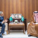 DPM/FM Dar, Saudi Deputy FM discuss strengthening of strategic partnership