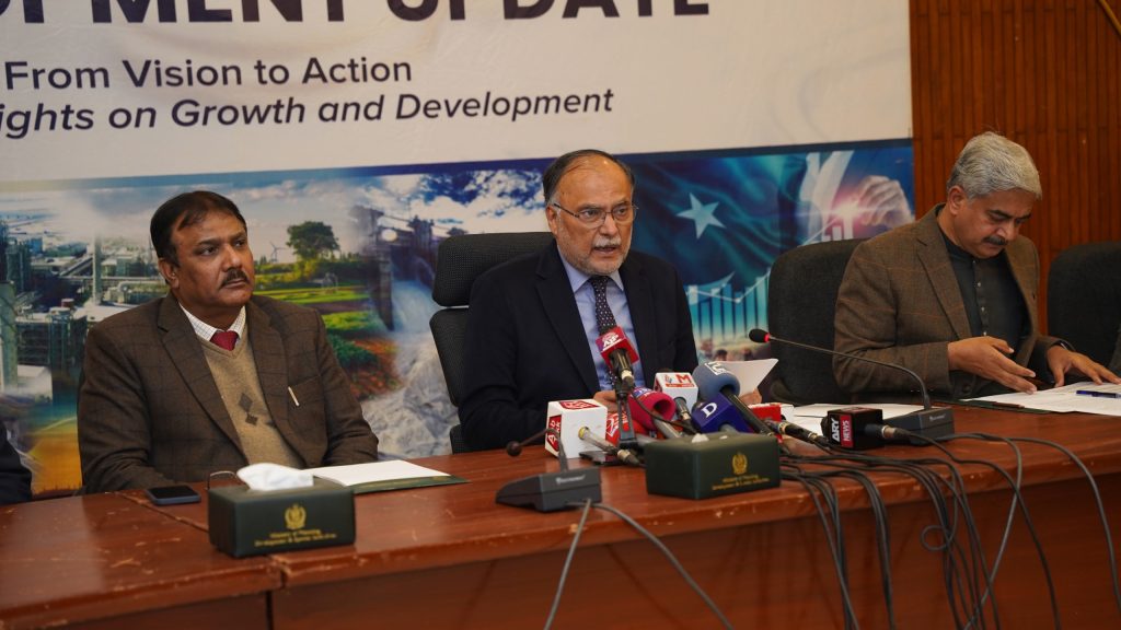 Economic indicators show improvement amid government economic reforms: Ahsan Iqbal