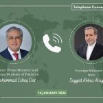 DPM/FM Dar, Iranian FM discuss current situation 
