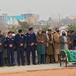 Funeral prayers of Constable Yasir Shah offered with full police honours