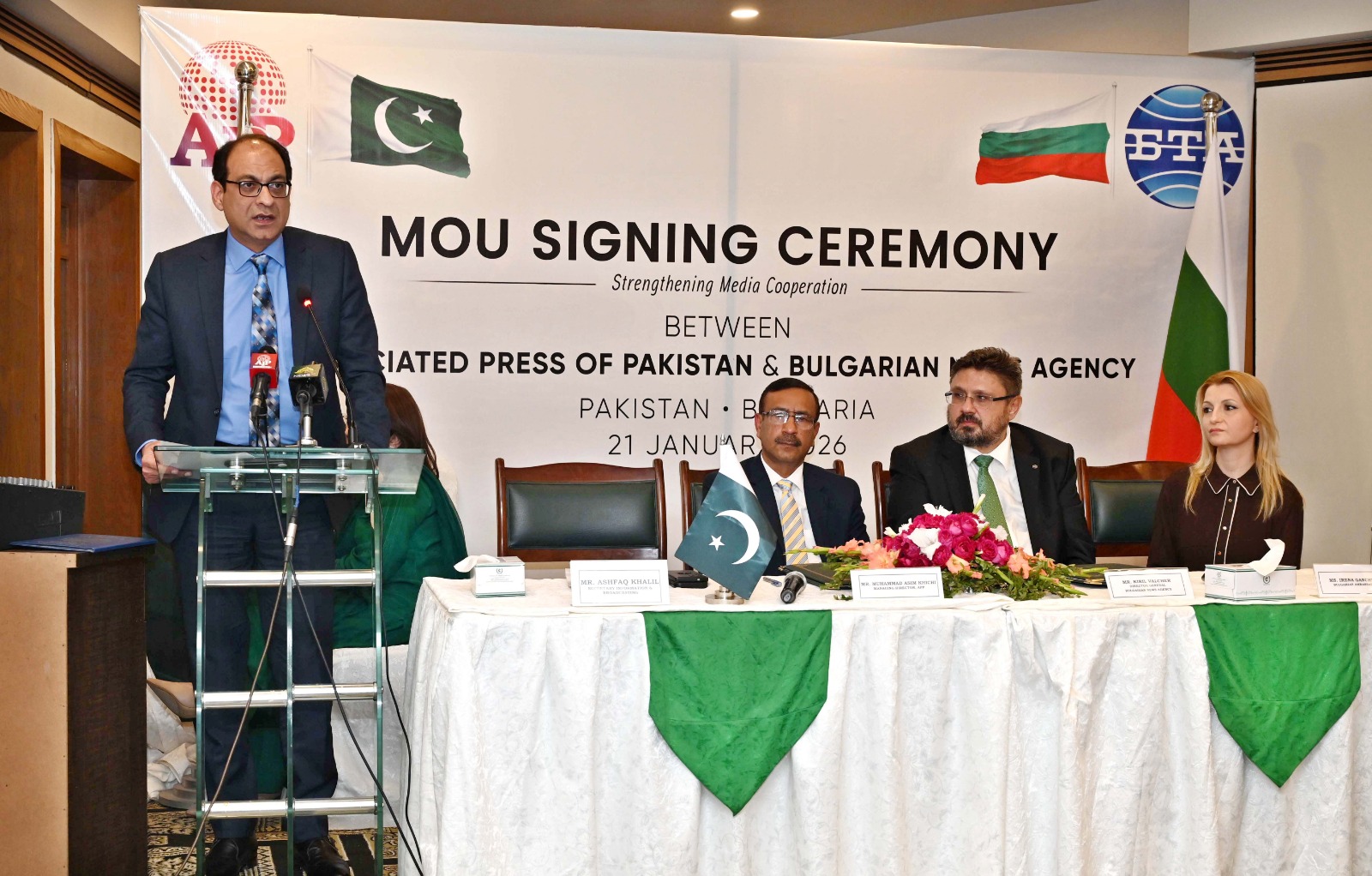 APP, BTA sign MoU for news exchange, strengthen media links