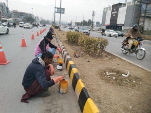 RDA launches GT Road beautification drive near Bahria Town