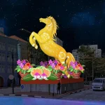 Feature: Galloping through a garden: 8 steeds bring Chinese New Year magic to Singapore