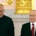 Pakistan Ambassador Faisal Niaz Tirmizi presents credentials to Russian President Putin