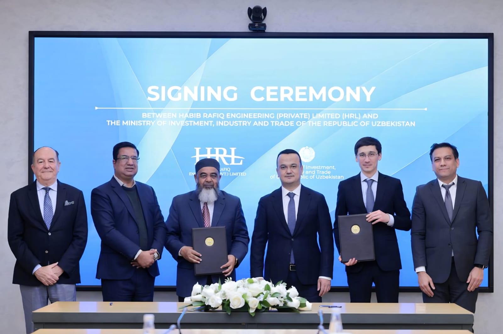 Pakistan’s Habib Rafiq company, Uzbekistan’s Investment Ministry ink cooperation memorandum