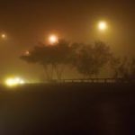 Dense fog engulf Nawabshah city severely disrupt daily life