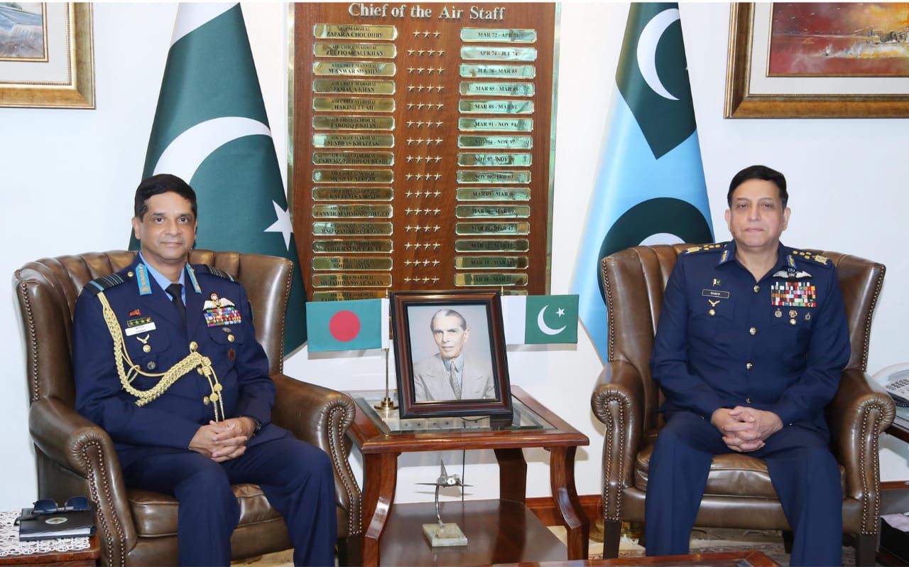 Bangladesh air chief meets PAF counterpart to boost defence ties