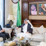 Ali Pervaiz Malik meets Saudi ambassador