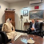 Wajiha Qamar, Turkish envoy discuss expansion of education ties