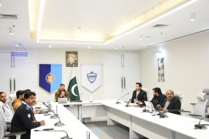 Director Safe City Atif Abbas chairs meeting to review police software, apps