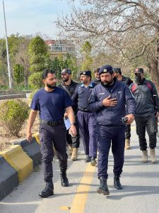 DIG Islamabad, SSP Qazi review security arrangements at duty points