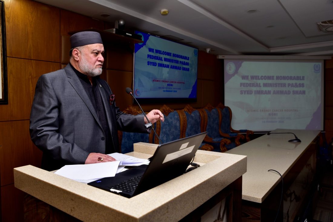 Minister engages with cancer patients: assesses social safety services at AECH NORI