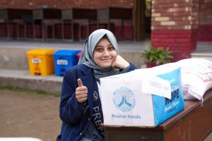 Muslim Hands distributes ration packages among orphan students’ families in Islamabad