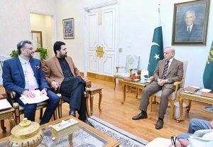 Chief Minister Khyber Pakhtunkhwa, Sohail Afridi calls on Prime Minister Muhammad Shehbaz Sharif.