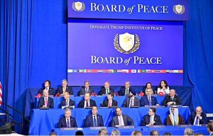 Prime Minister Muhammad Shehbaz Sharif attends the Inaugural Meeting of Board of Peace.