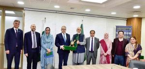 UNESCO Director-General Dr. Khaled El-Enany called on Federal Minister for Science and Technology Khalid Hussain Magsi during his visit to Islamabad.