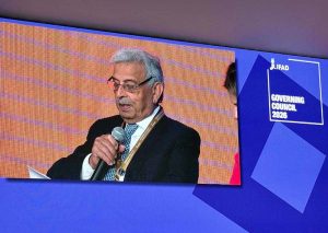 Federal Minister Rana Tanveer Hussain addresses IFAD's 49th Governing Council, highlighting Pakistan's commitment to rural development and sustainable agriculture.