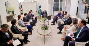 CEO of United States International Development Finance Corporation (DFC) Mr. Benjamin Black called on Prime Minister Muhammad Shehbaz Sharif.