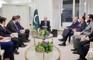 CEO of United States International Development Finance Corporation (DFC) Mr. Benjamin Black called on Prime Minister Muhammad Shehbaz Sharif.