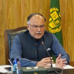 Federal Minister for Planning, Development & Special Initiatives, Ahsan Iqbal, chairing a high-level consultative meeting with leading media professionals to deliberate on the production of Landmark historical web series on Muhammad Ali Jinnah and Allama Muhammad Iqbal