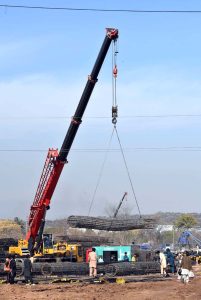 Construction work on a new underpass along Park Road in Margalla Enclave has gained momentum, marking another step towards reducing traffic congestion and improving the capital's road infrastructure.