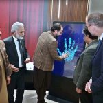 Federal Minister for Overseas Pakistan and Human Resource Development, Chaudhry Salik Hussain inaugurates the MIS and Mobile Application for Worker Welfare Fund users, ushering in a new era of digital transformation for efficient industrial worker services at a local hotel in the federal capital.