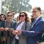 Consul General of the Republic of Türkiye in Pakistan Mehmet Eymen Şimşek along with President Women Chamber of Commerce and Industry Sialkot (WCCIS) Dr. Mariam Siddiqa inaugurates the fourth edition of “We Exhibit 2026,” organized by WCCIS to promote women-led enterprises.