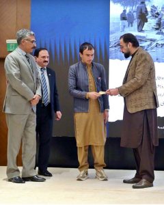 Federal Minister for Overseas Pakistan and Human Resource Development, Chaudhry Salik Hussain inaugurates the MIS and Mobile Application for Worker Welfare Fund users, ushering in a new era of digital transformation for efficient industrial worker services at a local hotel in the federal capital.