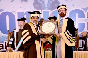 Prime Minister’s Special Adviser on Political and Public Affairs, Senator Rana Sanaullah is addressing the 1st Convocation 2026 of Faisalabad Medical University.