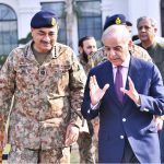Prime Minister Muhammad Shehbaz Sharif is being briefed on the Pakistan-Afghanistan situation by the Military leadership