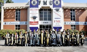 Prime Minister’s Special Adviser on Political and Public Affairs, Senator Rana Sanaullah is addressing the 1st Convocation 2026 of Faisalabad Medical University.