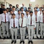 Federal Minister for Commerce Jam Kamal Khan with students and faculty of Balochistan Residential College Othal at the Pakistan Secretariat after announcing laptops for all final-batch 2nd year students during their All Pakistan study tour. The initiative reflects a commitment to equipping the youth of Balochistan with digital tools and future-ready skills