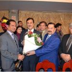 A splendid dinner reception was organized in honor of Syed Yousuf Raza Gilani, Chairman of the Senate of Pakistan, who arrived in the United States with his delegation to participate in the annual United Nations events