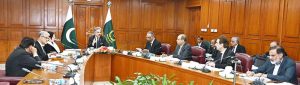 Chief Justice of Pakistan, Mr. Justice Yahya Afridi, chairing the 57th meeting of the NJPMC at the Supreme Court of Pakistan.