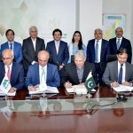 Federal Minister for Petroleum Ali Pervaiz Malik witnesses the signing of Petroleum Concession Agreements (PCAs) and Exploration Licences (ELs) awarding 11 onshore blocks