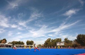 Action-packed moments from the hockey match between Sargodha Jockey Club and Bahawalpur during the 3rd Chief of Army Staff National Inter-Club Hockey Championship, organized by the Sports Department and Pakistan Hockey Federation.