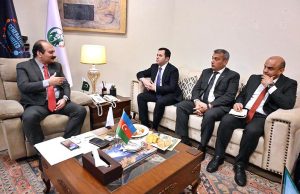Chairman Prime Minister's Youth Programme (PMYP) Rana Mashhood Ahmed Khan Met with Hon. Khasankhon Yusupkhodjaev, Advisor on Artificial Intelligence to the Director of the Youth Affairs Agency of Uzbekistan.