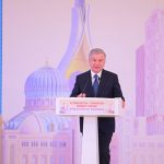 President of Uzbekistan Shavkat Mirziyoyev addresses Pakistan Uzbekistan Business Forum