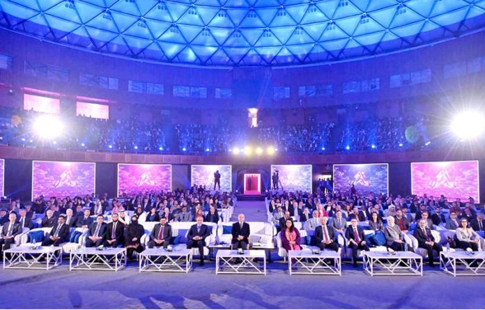 Prime Minister Muhammad Shehbaz Sharif at the inaugural ceremony of 