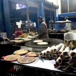 Workers are gearing up to meet the increased demand for Sehri ka paratha items during the holy month of Ramazan in the provincial Capital