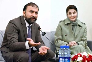 Balochistan Chief Minister Mir Sarfraz Bugti and Punjab Chief Minister Maryam Nawaz address the provincial cabinet during her visit to Quetta.