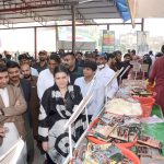 Special Assistant to the Chief Minister of Punjab Salma Butt is visiting the Ramzan Bazaar on Jhang Road